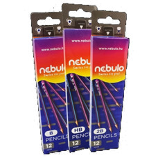 Ceruza Grafit Nebulo Háromszög B 12db/csomag
